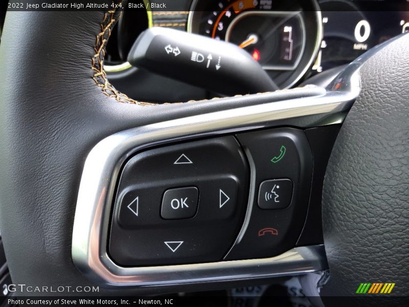  2022 Gladiator High Altitude 4x4 Steering Wheel