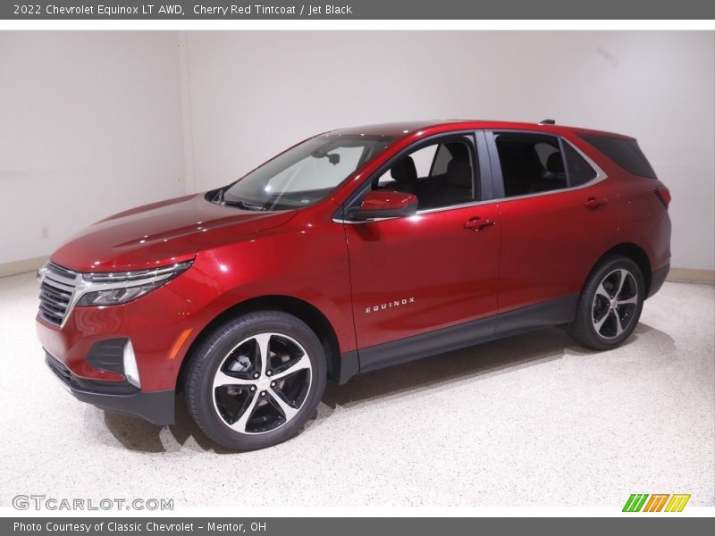 Cherry Red Tintcoat / Jet Black 2022 Chevrolet Equinox LT AWD