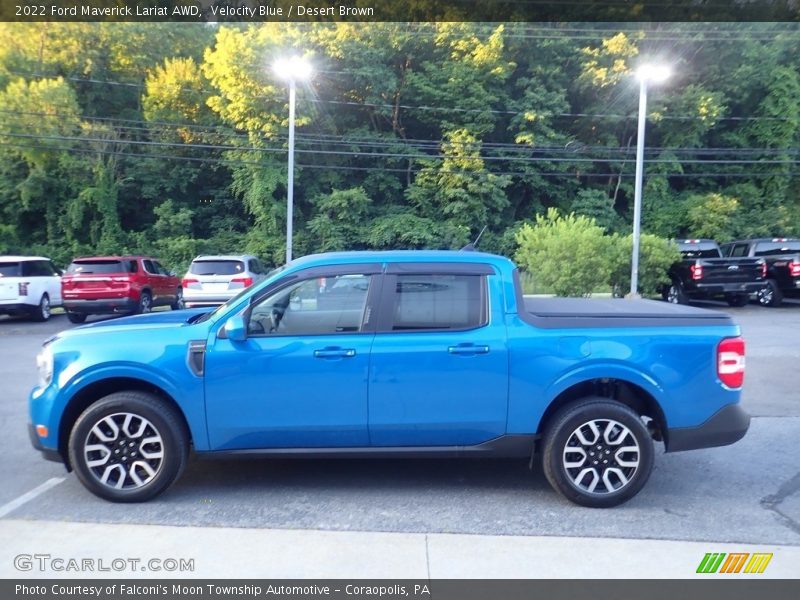  2022 Maverick Lariat AWD Velocity Blue