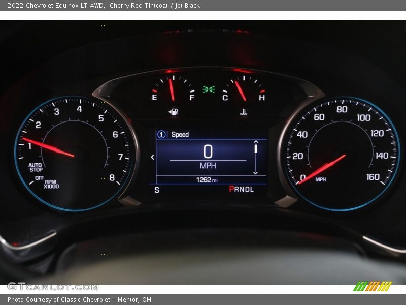 Cherry Red Tintcoat / Jet Black 2022 Chevrolet Equinox LT AWD