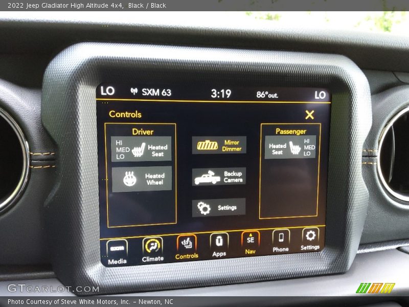 Black / Black 2022 Jeep Gladiator High Altitude 4x4