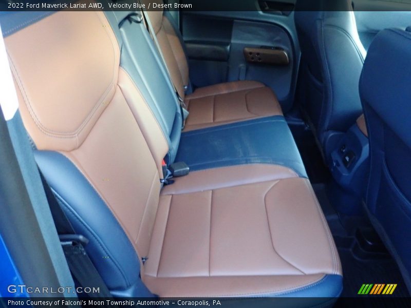 Rear Seat of 2022 Maverick Lariat AWD