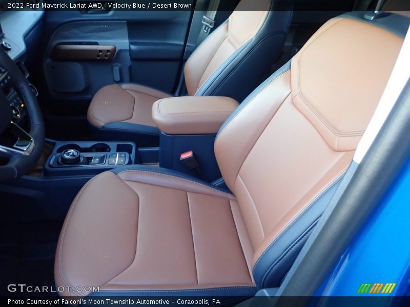 Front Seat of 2022 Maverick Lariat AWD