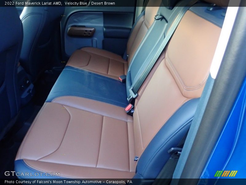 Rear Seat of 2022 Maverick Lariat AWD
