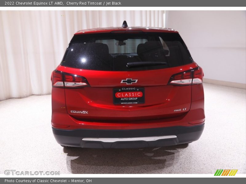 Cherry Red Tintcoat / Jet Black 2022 Chevrolet Equinox LT AWD