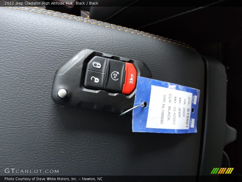 Keys of 2022 Gladiator High Altitude 4x4