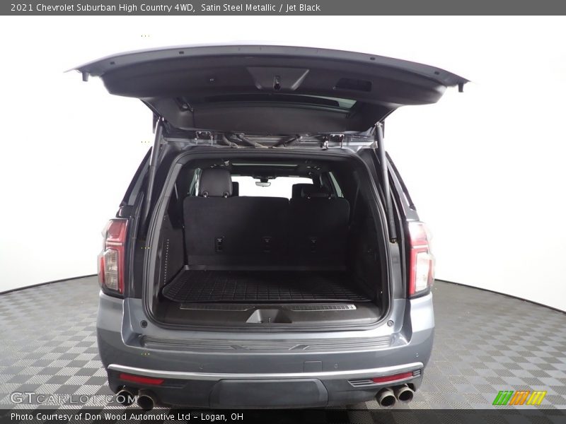 Satin Steel Metallic / Jet Black 2021 Chevrolet Suburban High Country 4WD
