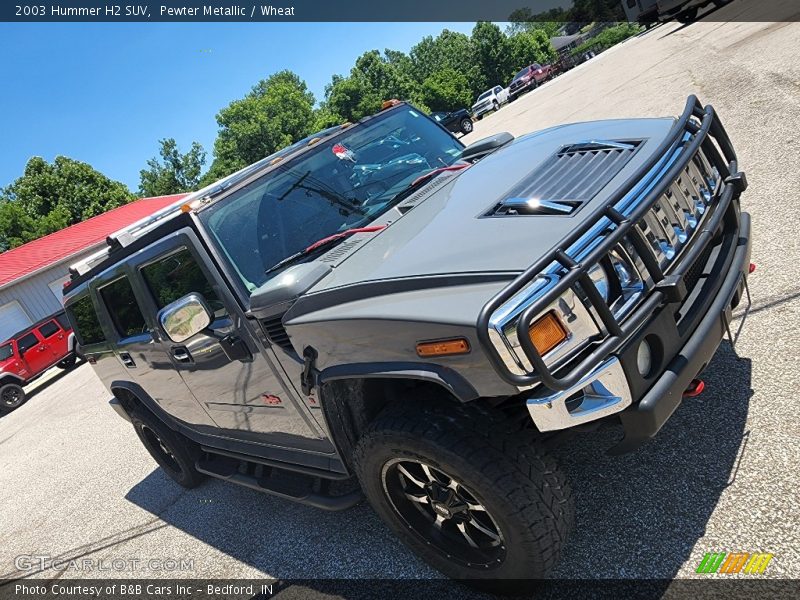 Pewter Metallic / Wheat 2003 Hummer H2 SUV