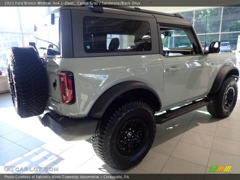 Cactus Gray / Sandstone/Black Onyx 2021 Ford Bronco Wildtrak 4x4 2-Door
