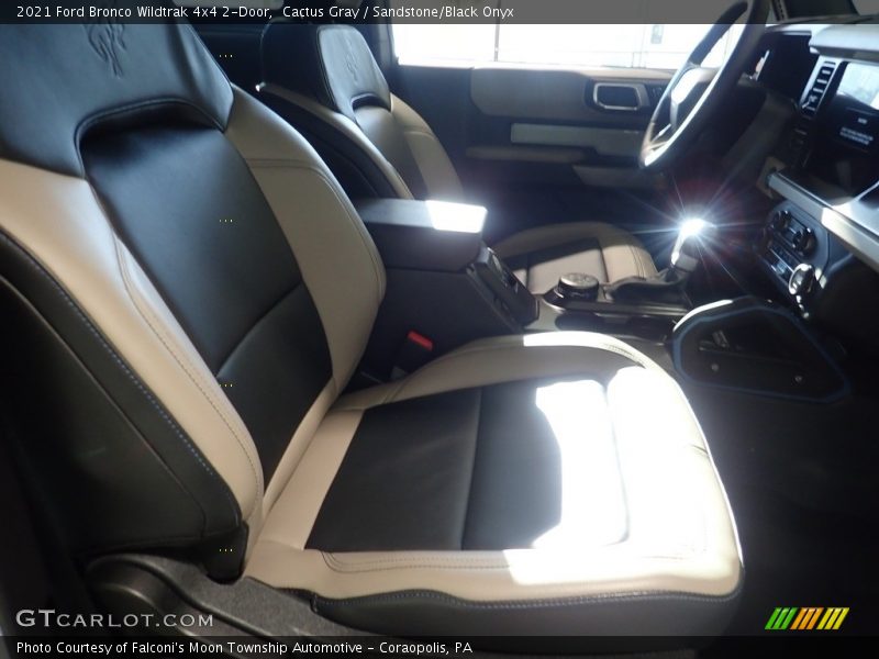 Cactus Gray / Sandstone/Black Onyx 2021 Ford Bronco Wildtrak 4x4 2-Door