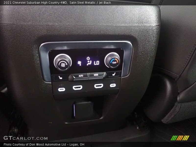 Satin Steel Metallic / Jet Black 2021 Chevrolet Suburban High Country 4WD