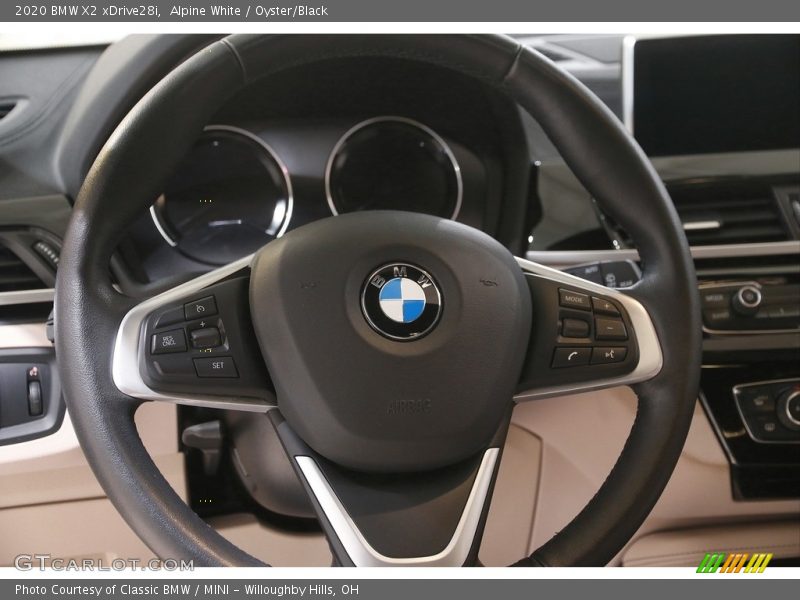 Alpine White / Oyster/Black 2020 BMW X2 xDrive28i