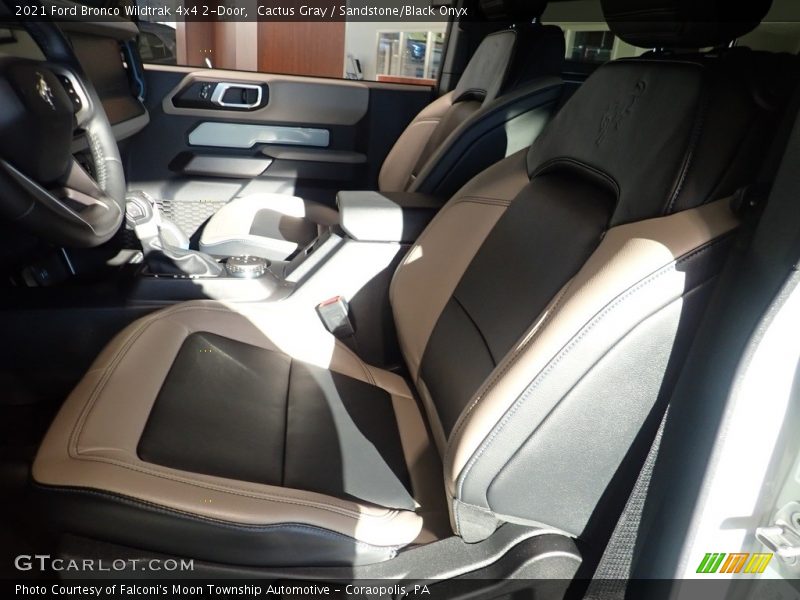 Cactus Gray / Sandstone/Black Onyx 2021 Ford Bronco Wildtrak 4x4 2-Door