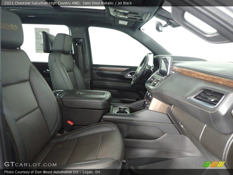 Front Seat of 2021 Suburban High Country 4WD