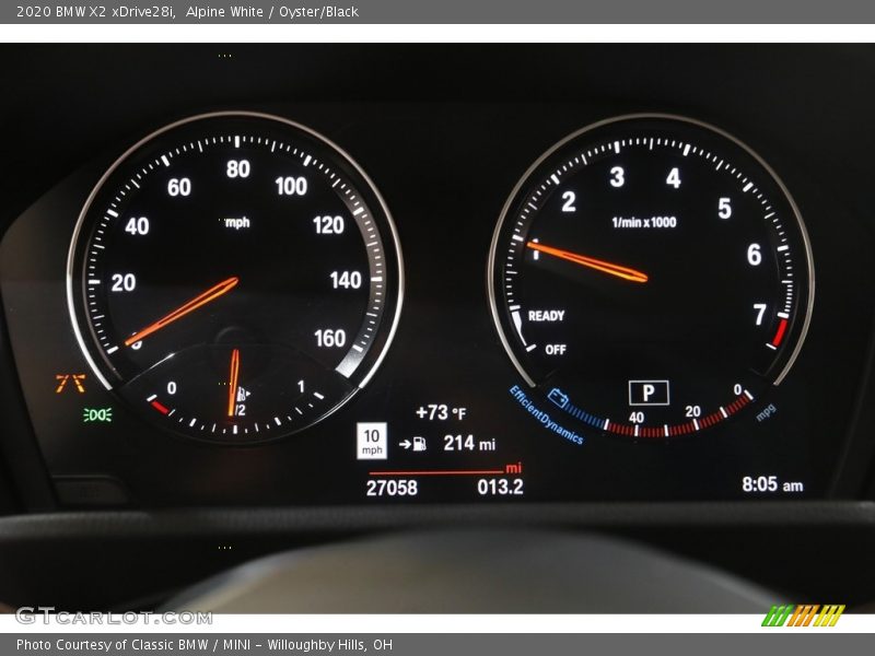Alpine White / Oyster/Black 2020 BMW X2 xDrive28i