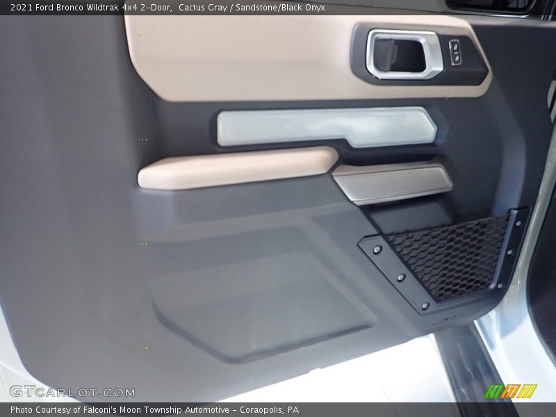 Cactus Gray / Sandstone/Black Onyx 2021 Ford Bronco Wildtrak 4x4 2-Door