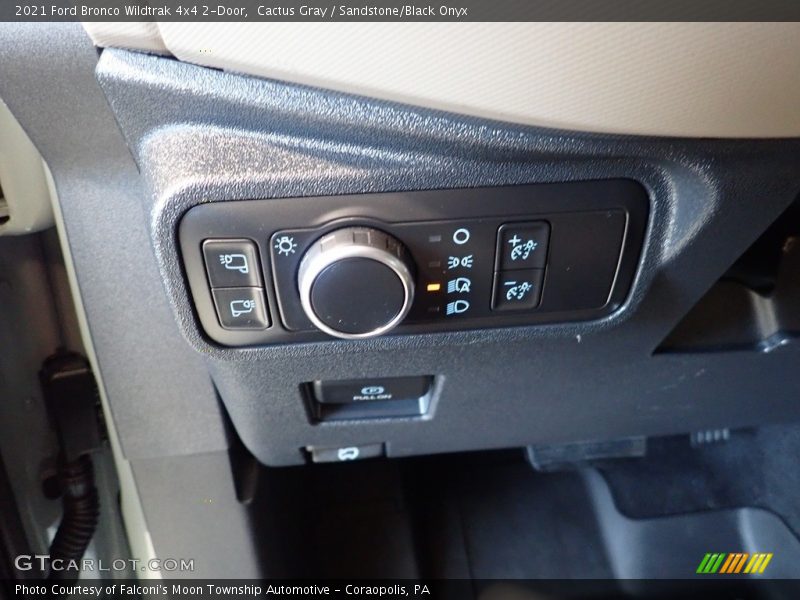 Cactus Gray / Sandstone/Black Onyx 2021 Ford Bronco Wildtrak 4x4 2-Door