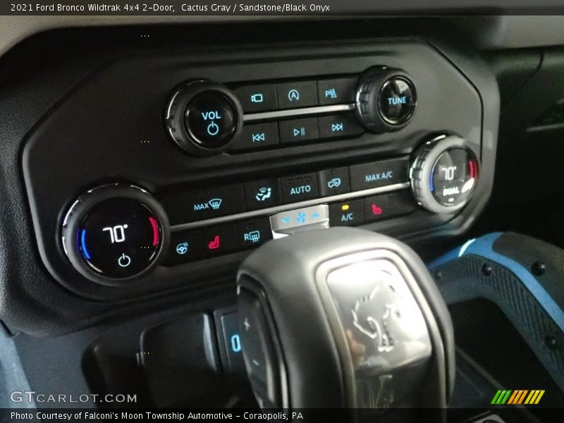 Cactus Gray / Sandstone/Black Onyx 2021 Ford Bronco Wildtrak 4x4 2-Door