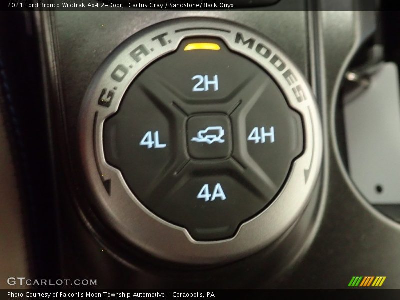 Controls of 2021 Bronco Wildtrak 4x4 2-Door