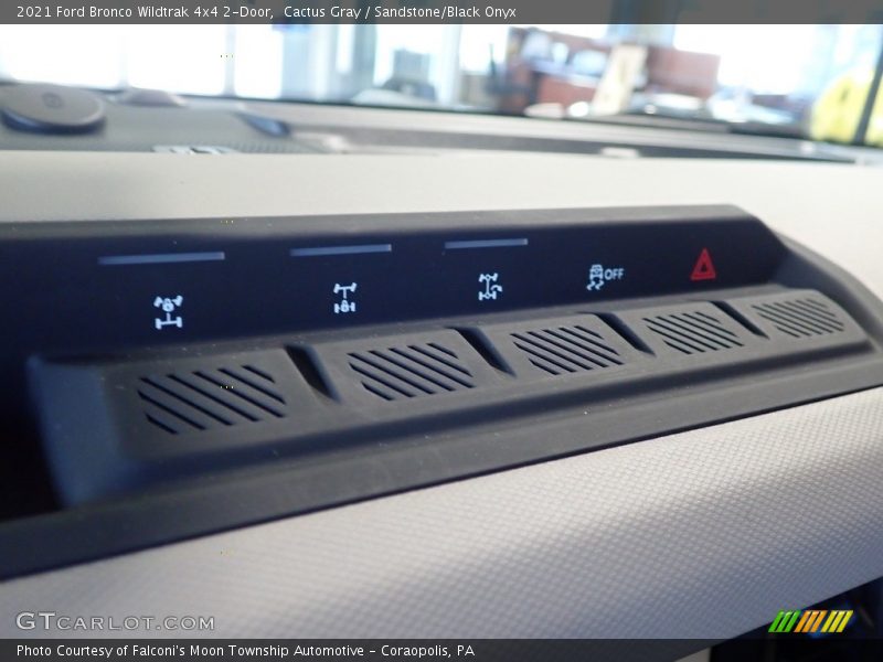 Cactus Gray / Sandstone/Black Onyx 2021 Ford Bronco Wildtrak 4x4 2-Door
