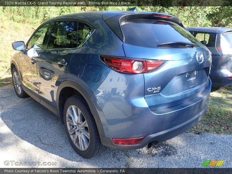 Eternal Blue Mica / Black 2020 Mazda CX-5 Grand Touring Reserve AWD