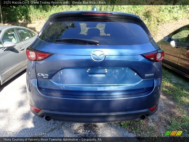 Eternal Blue Mica / Black 2020 Mazda CX-5 Grand Touring Reserve AWD