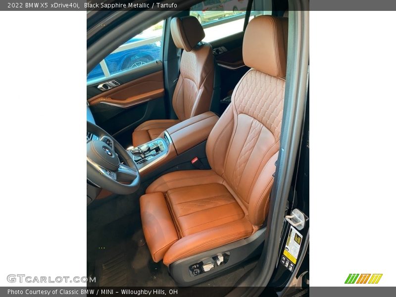  2022 X5 xDrive40i Tartufo Interior