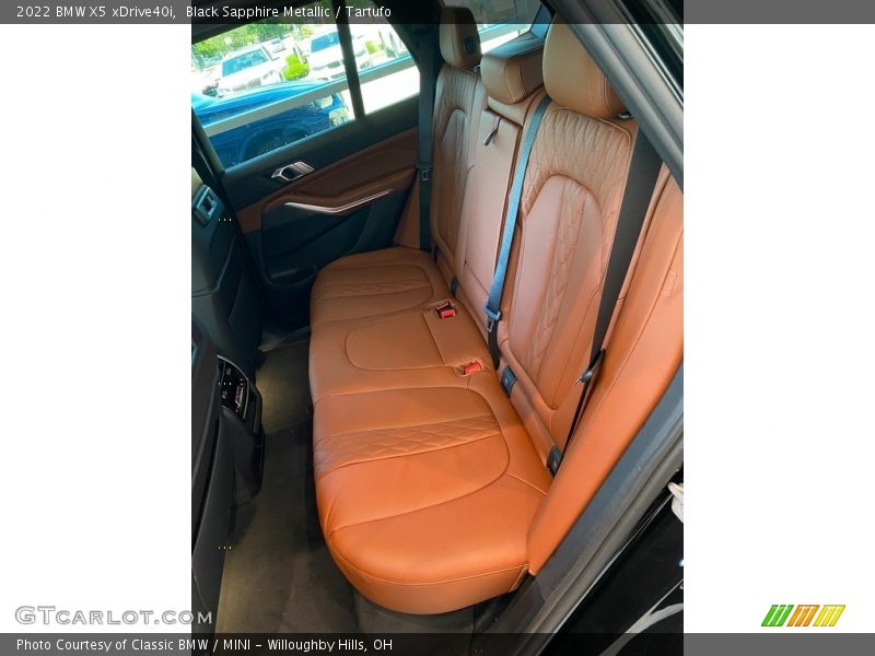 Rear Seat of 2022 X5 xDrive40i