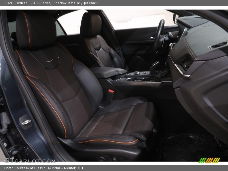 Front Seat of 2020 CT4 V-Series