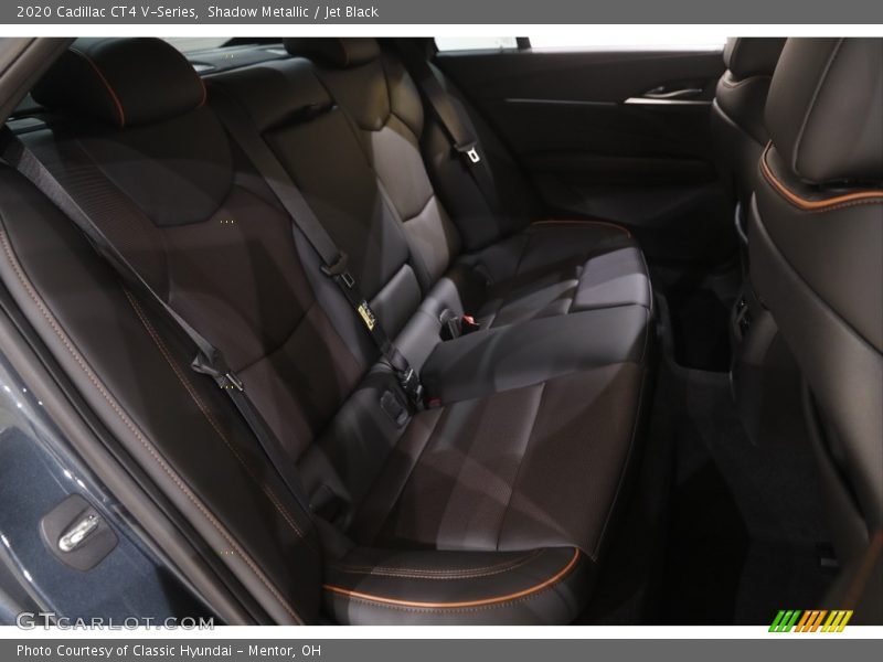 Rear Seat of 2020 CT4 V-Series