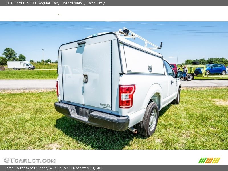 Oxford White / Earth Gray 2018 Ford F150 XL Regular Cab