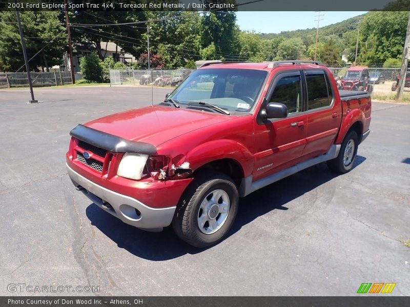 Toreador Red Metallic / Dark Graphite 2001 Ford Explorer Sport Trac 4x4