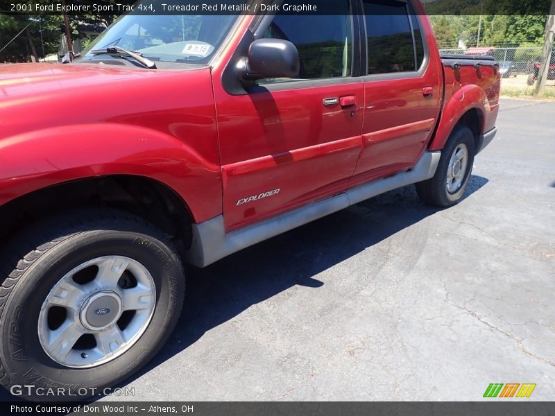 Toreador Red Metallic / Dark Graphite 2001 Ford Explorer Sport Trac 4x4