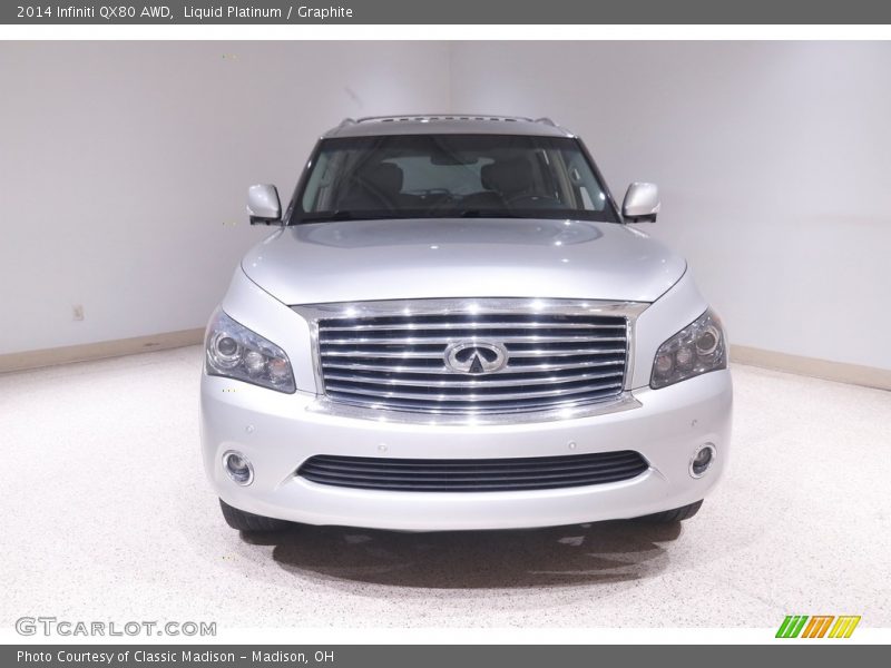 Liquid Platinum / Graphite 2014 Infiniti QX80 AWD