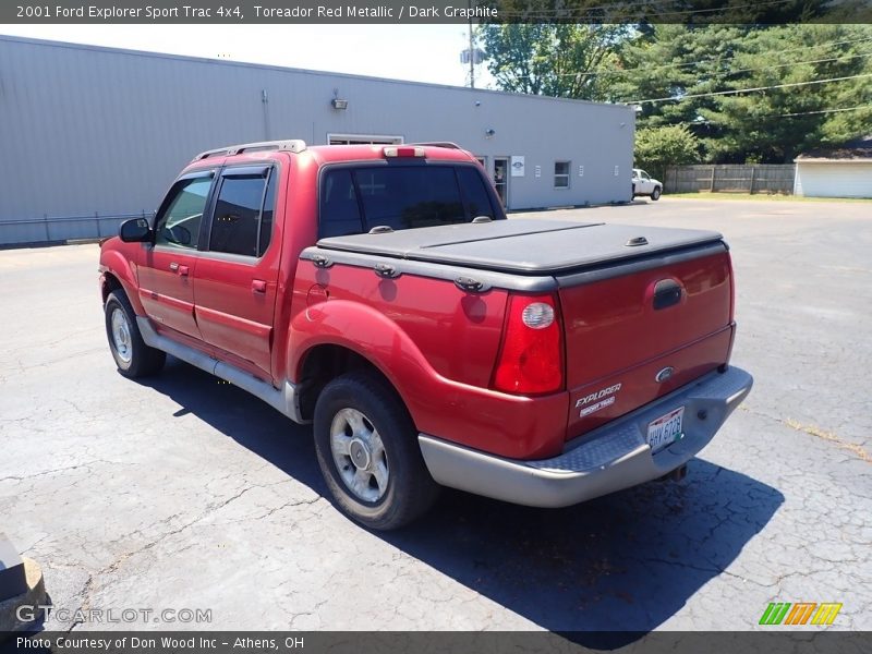 Toreador Red Metallic / Dark Graphite 2001 Ford Explorer Sport Trac 4x4