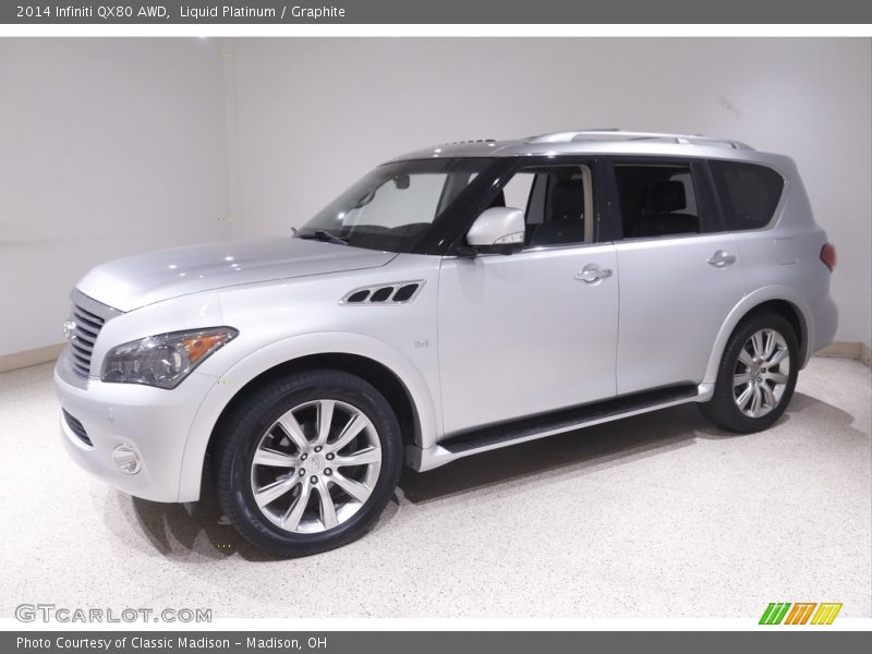 Liquid Platinum / Graphite 2014 Infiniti QX80 AWD