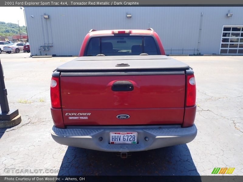 Toreador Red Metallic / Dark Graphite 2001 Ford Explorer Sport Trac 4x4