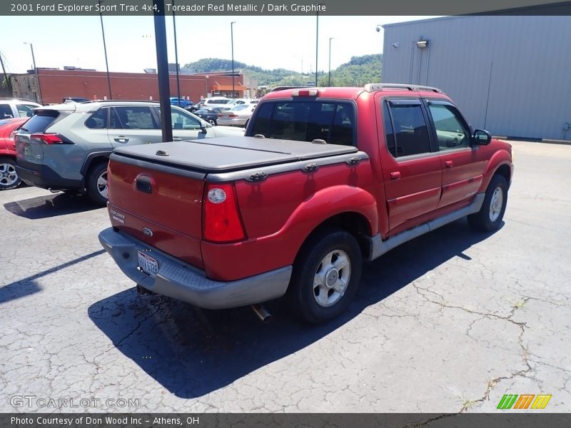 Toreador Red Metallic / Dark Graphite 2001 Ford Explorer Sport Trac 4x4