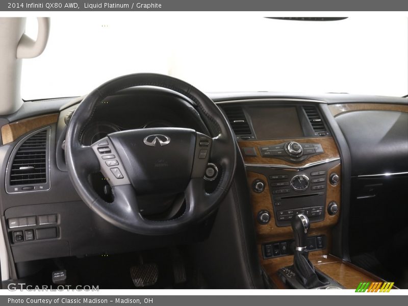 Dashboard of 2014 QX80 AWD