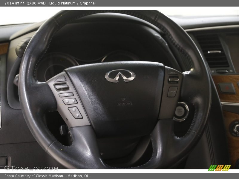 Liquid Platinum / Graphite 2014 Infiniti QX80 AWD
