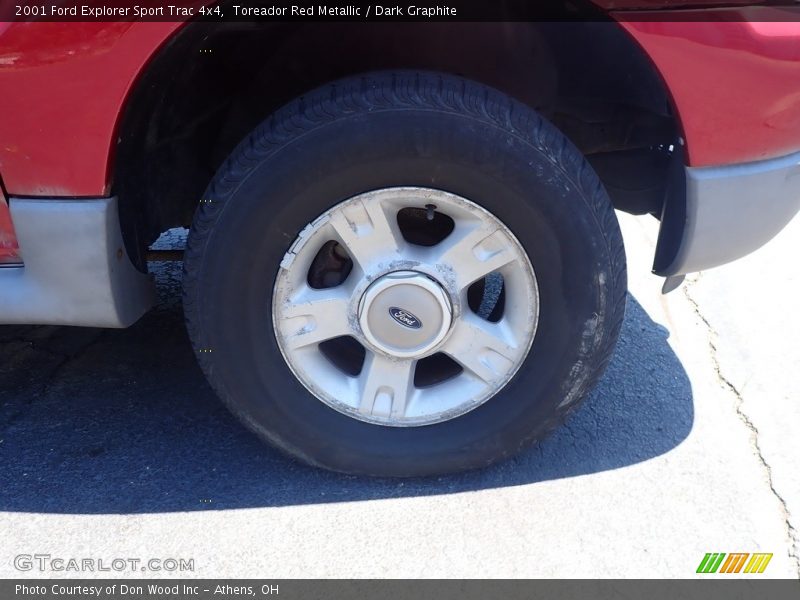Toreador Red Metallic / Dark Graphite 2001 Ford Explorer Sport Trac 4x4