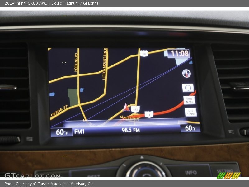 Liquid Platinum / Graphite 2014 Infiniti QX80 AWD