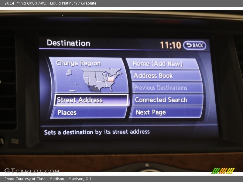 Liquid Platinum / Graphite 2014 Infiniti QX80 AWD