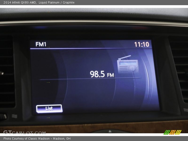 Liquid Platinum / Graphite 2014 Infiniti QX80 AWD