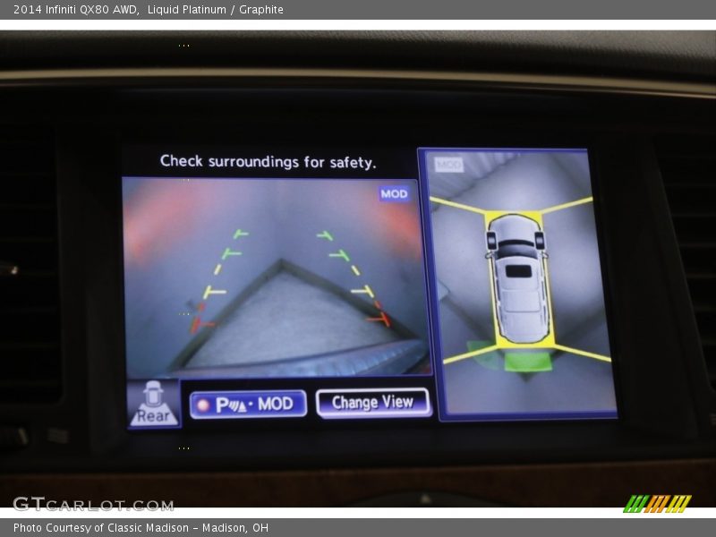 Liquid Platinum / Graphite 2014 Infiniti QX80 AWD