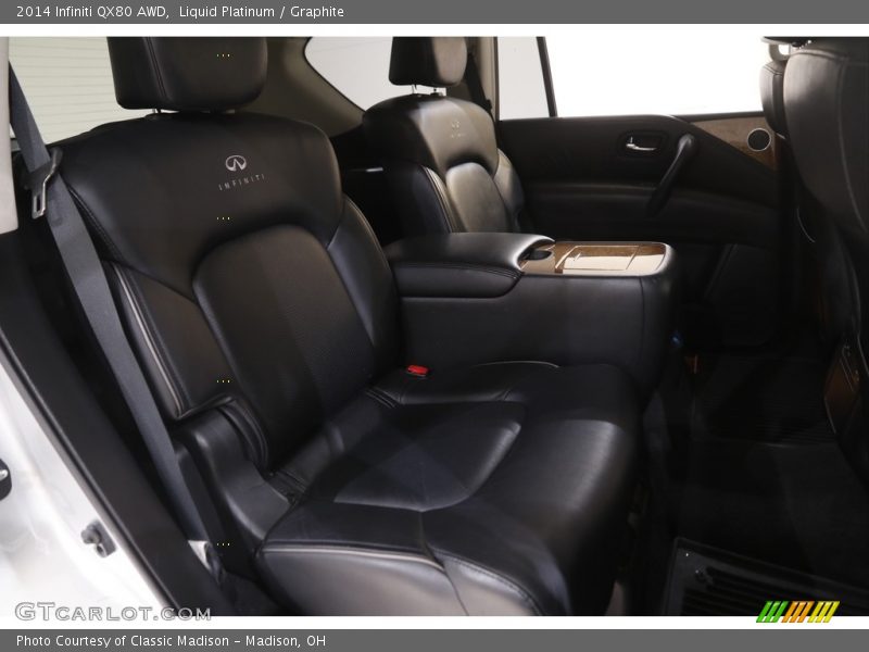 Rear Seat of 2014 QX80 AWD