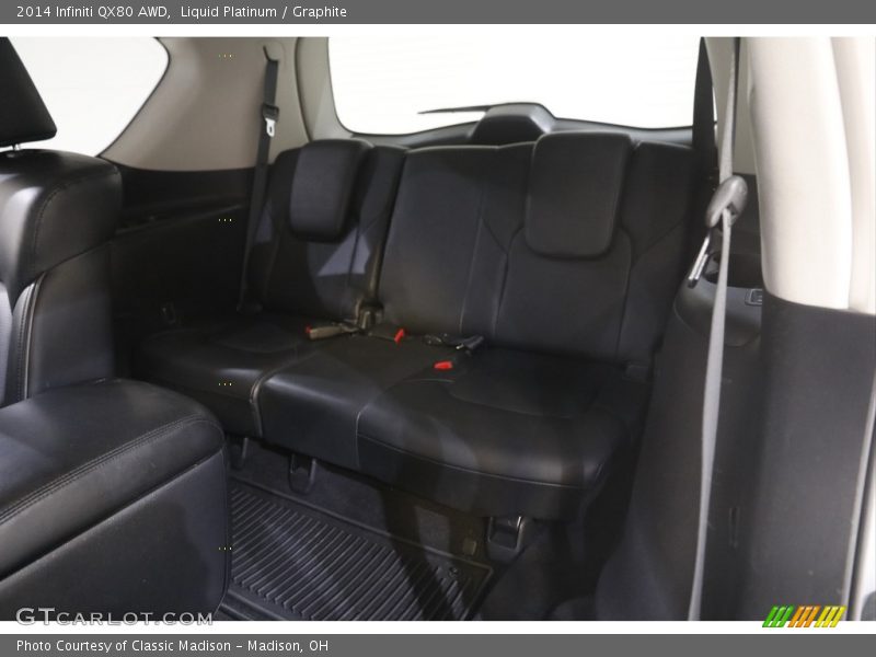 Rear Seat of 2014 QX80 AWD