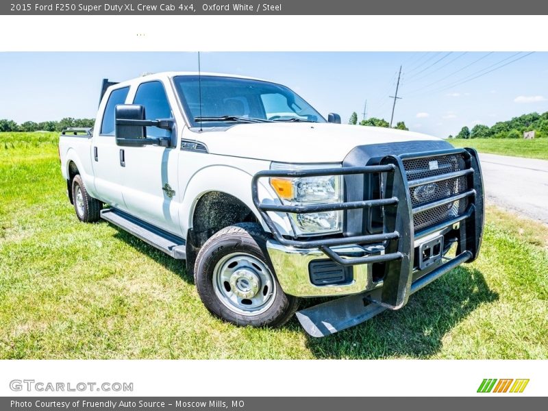Oxford White / Steel 2015 Ford F250 Super Duty XL Crew Cab 4x4