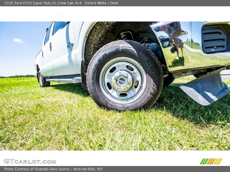Oxford White / Steel 2015 Ford F250 Super Duty XL Crew Cab 4x4