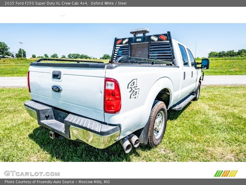 Oxford White / Steel 2015 Ford F250 Super Duty XL Crew Cab 4x4